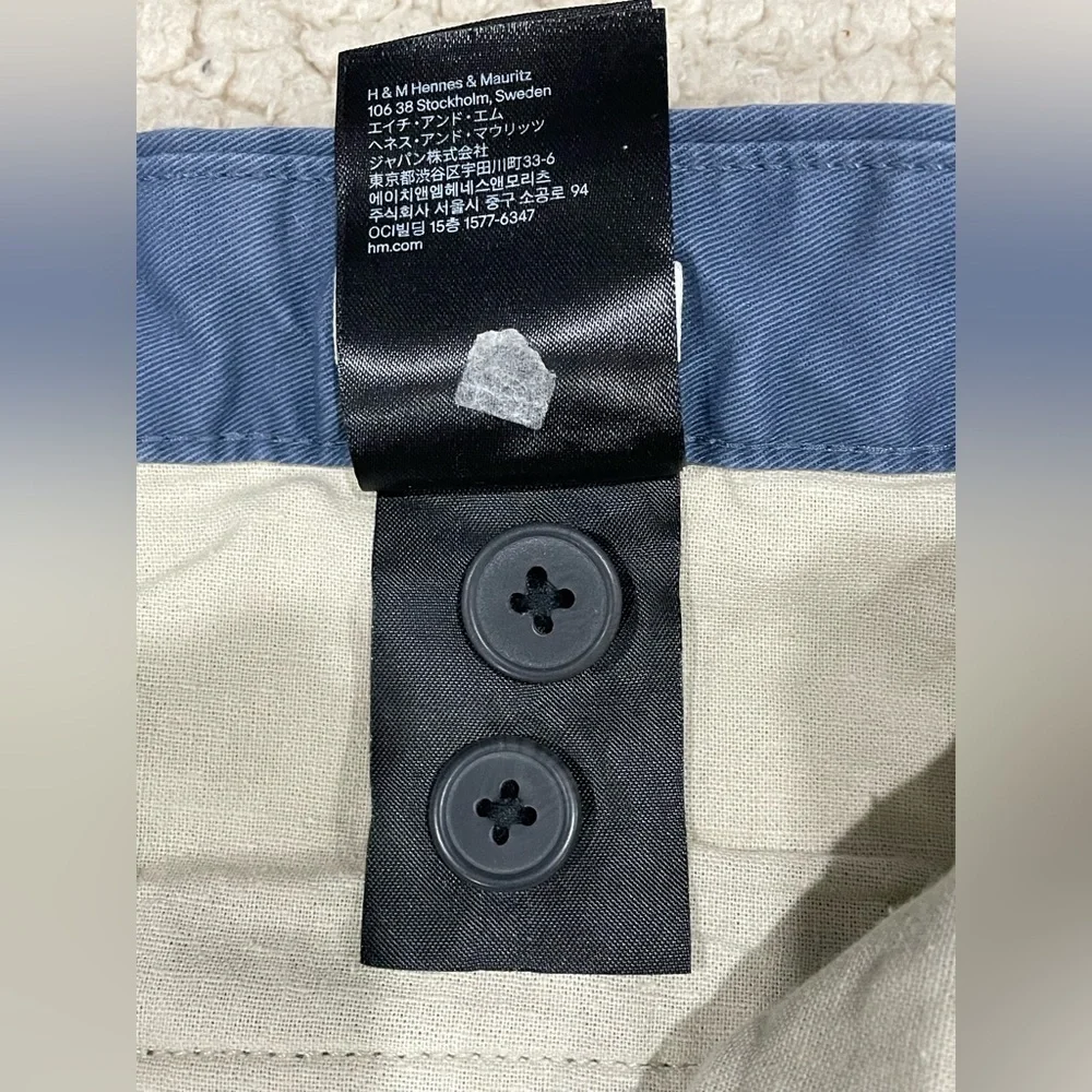 H&M Men's Navy Chinos